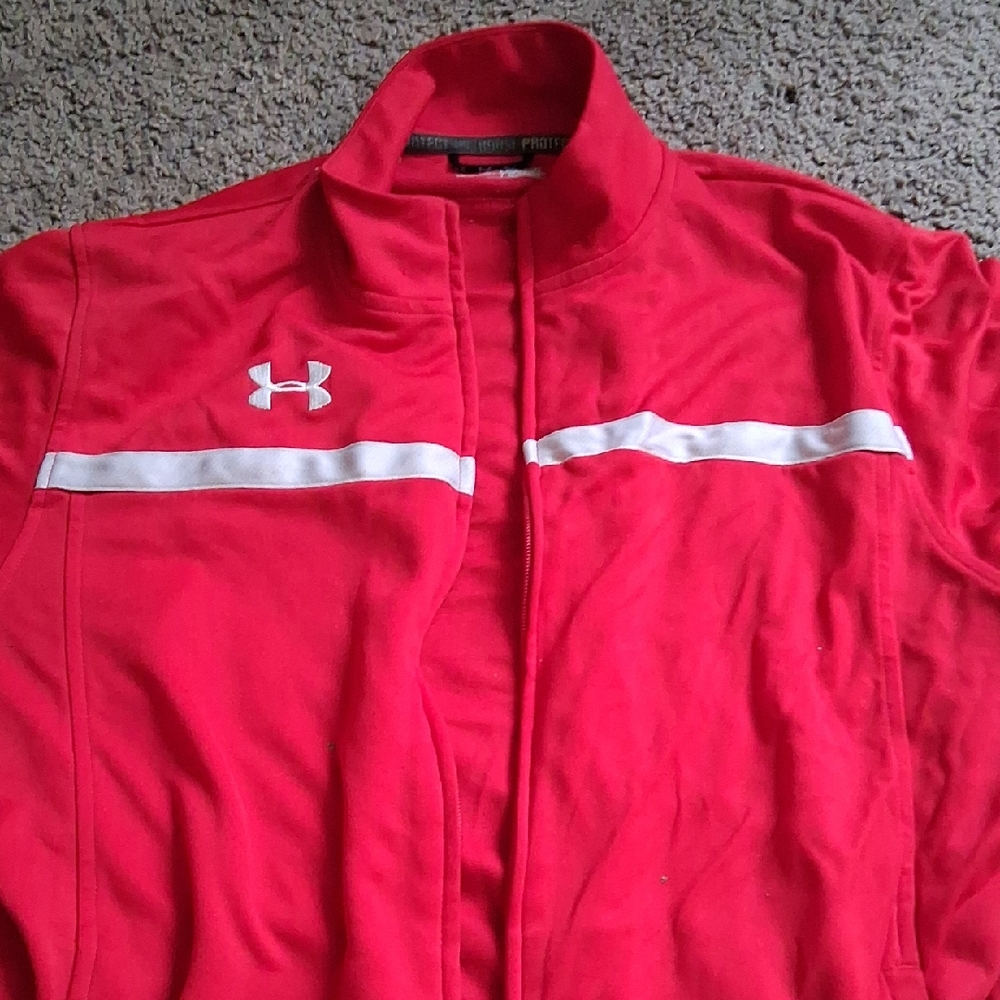 Under Armour Red Track Jacket